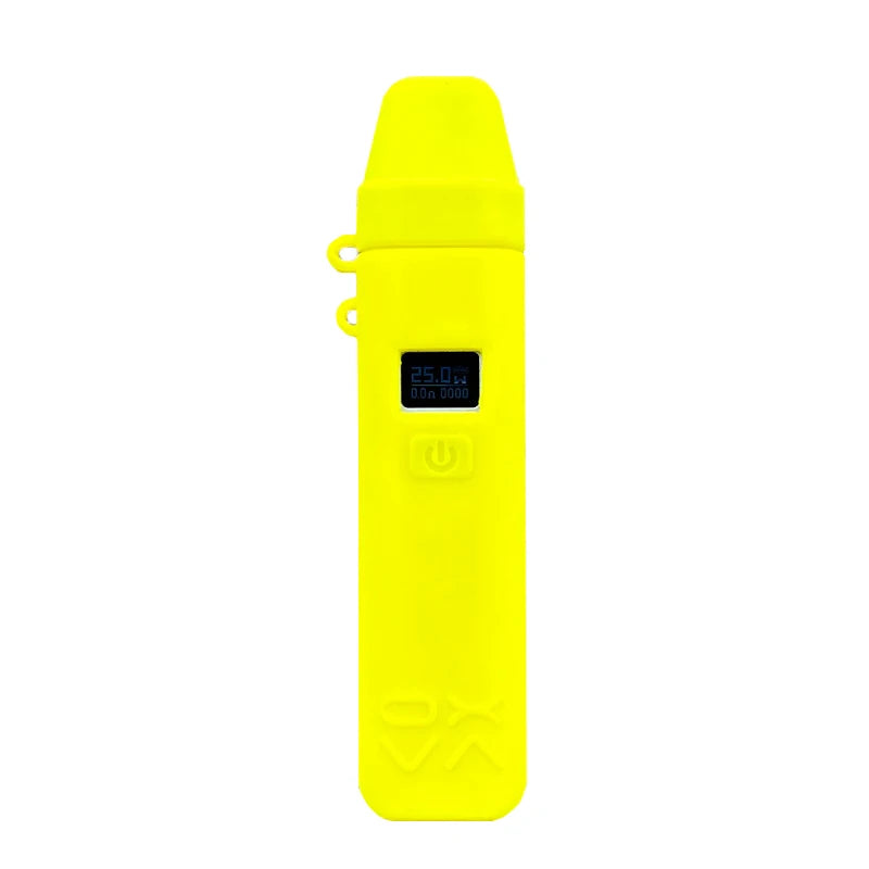 Coque silicone VapThor jaune pour OXVA Xlim Pro, antichoc, antiglisse, confort, résistant à l'eau
