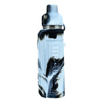 Coque silicone VapThor noit et blanc pour Voopoo Drag S, antichoc, antiglisse, confort, résistant à l'eau