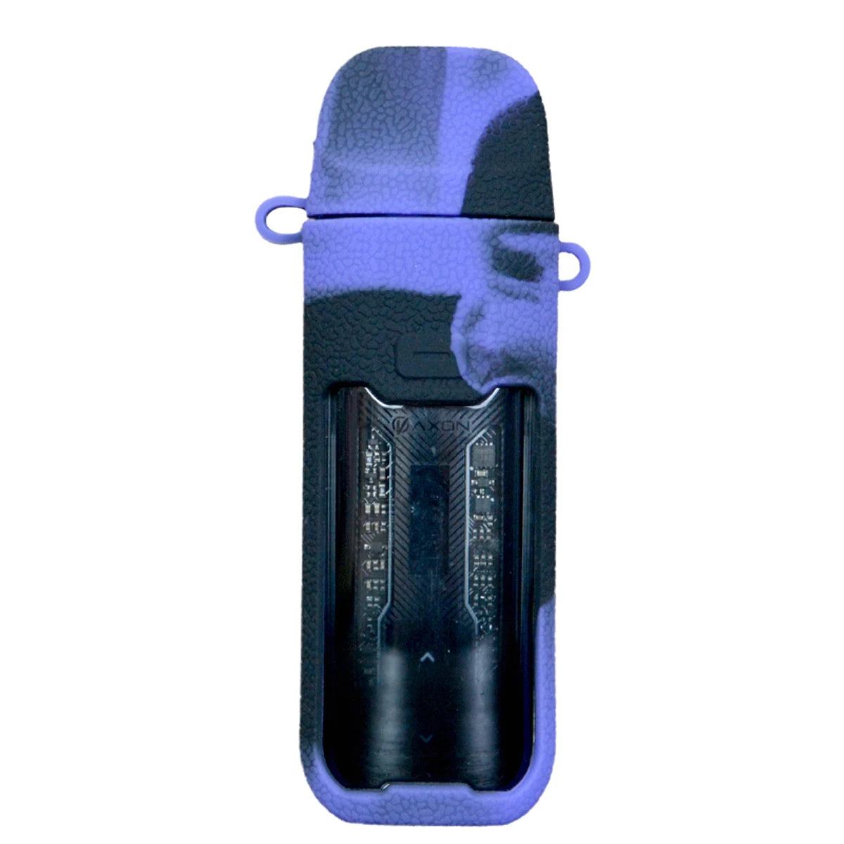 Coque silicone VapThor noir et violet pour Vaporesso Luxe XR Max, antichoc, antiglisse, confort, résistant à l'eau