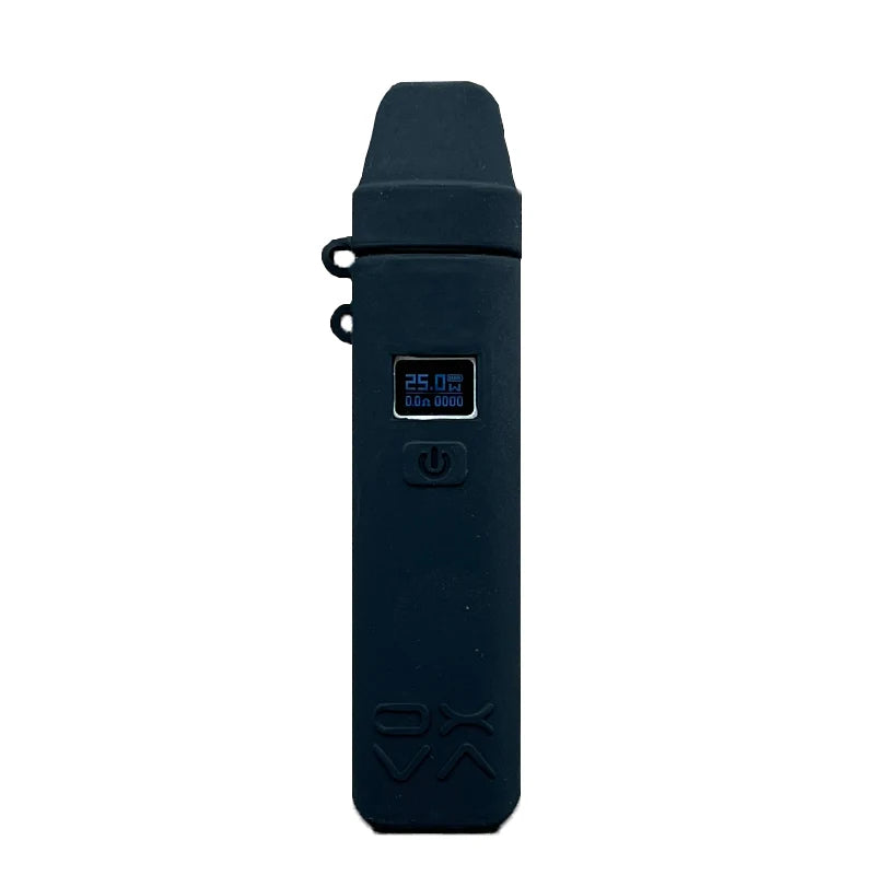 Coque silicone VapThor noir pour OXVA Xlim Pro, antichoc, antiglisse, confort, résistant à l'eau